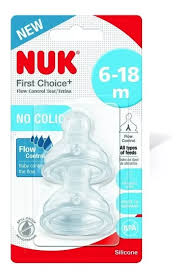 [DF.NUK 10721329] Tetinas FC+ 6-18 meses Control de Flujo