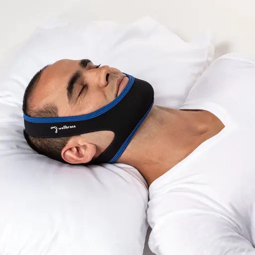 [DF.PTM  1215] -ANR Soporte  anti ronquido  de neoprene  S-M-L $