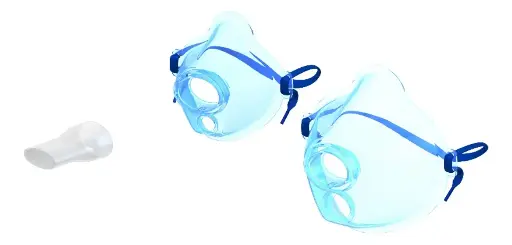 [DF.SIL A-NM1] Kit completo de nebulización para nebulizador Mesh