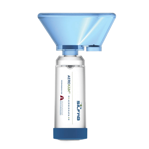 [DF.SIL PA05] Set aerocámara SILFAB con máscara adulto