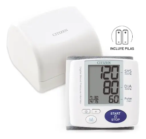 [DF.SIL CH-617] Tensiómetro Digital Automático de Muñeca, 99 memorias, con indicador de fecha y hora