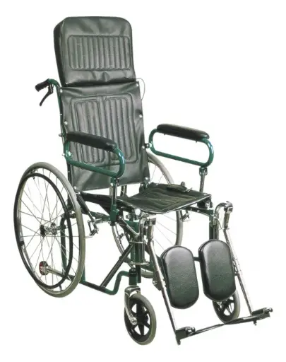 [DF.SIL S3009] Silla de ruedas múltiple, con respaldo reclinable (camilla)