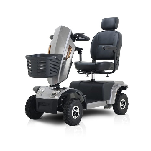 [DF.SIL SM200] Scooter Mediano de 4 Ruedas Gris