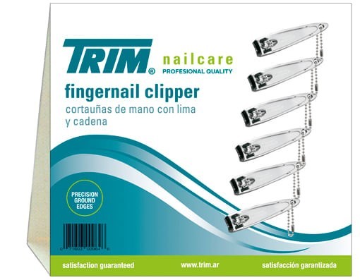 [DF.TA  1-25C] Cortauñas Chico Trim exhibidor x 12 un.