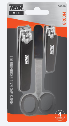 [DF.TA  21595] Set de manicura x 4 art. Trim Men