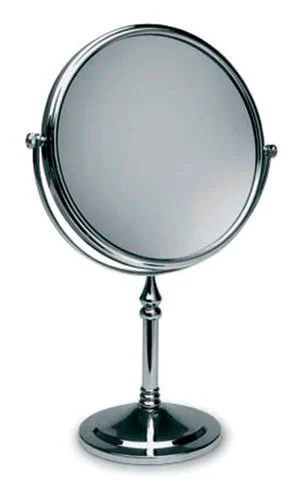 [DF.TA  A1035] Espejo de mesa con pie diam. 14.5 cm alto:22,5cm