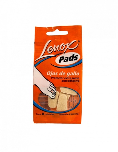 [DF.LE 8161] LENOX PADS PARA OJOS. Sobre x 8 unidades