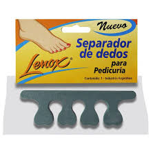[DF.LE 8203] SEPARADOR DE DEDOS (PARA PEDICURA). Sobre x 1 unidades, tamaño unico
