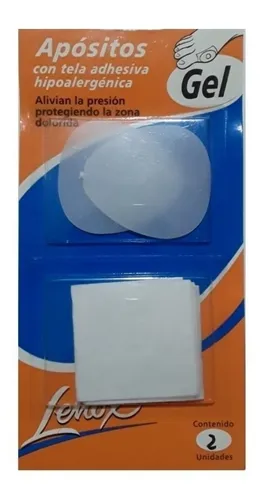 [DF.LE 8191] APOSITO ESPECIAL PLANTAR. Blister x 2 unidades con tela adhesiva, tamaño único