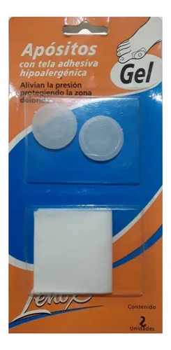 [DF.LE 8193] DISCO DE GEL CON DEPRESIÓN. Blister x 2 unidades, tamaño único 