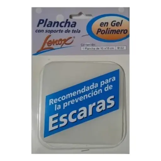 [DF.LE 8065] PLANCHAS DE GEL CON TELA. ENVASE x 1 Unid. 12 x 30 cm c/autoadh.