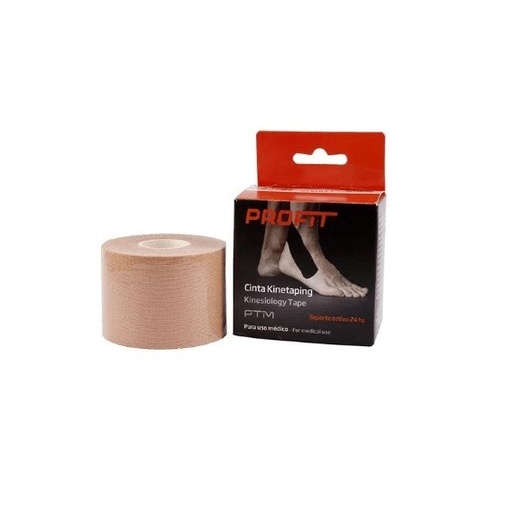 [DF.LE 8860] K-TAPE KUMBRINK. CAJA X 4 ROLLOS (5 mts x 5 mts) Beige