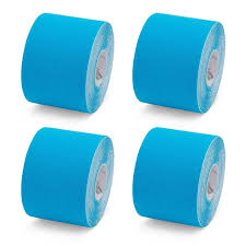 [DF.LE 8862] K-TAPE KUMBRINK. CAJA X 4 ROLLOS (5 mts x 5 mts) Azul